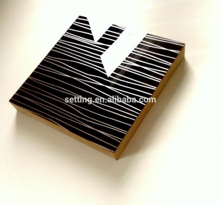 Wood grain acrylic sheet faced mdf for furniture